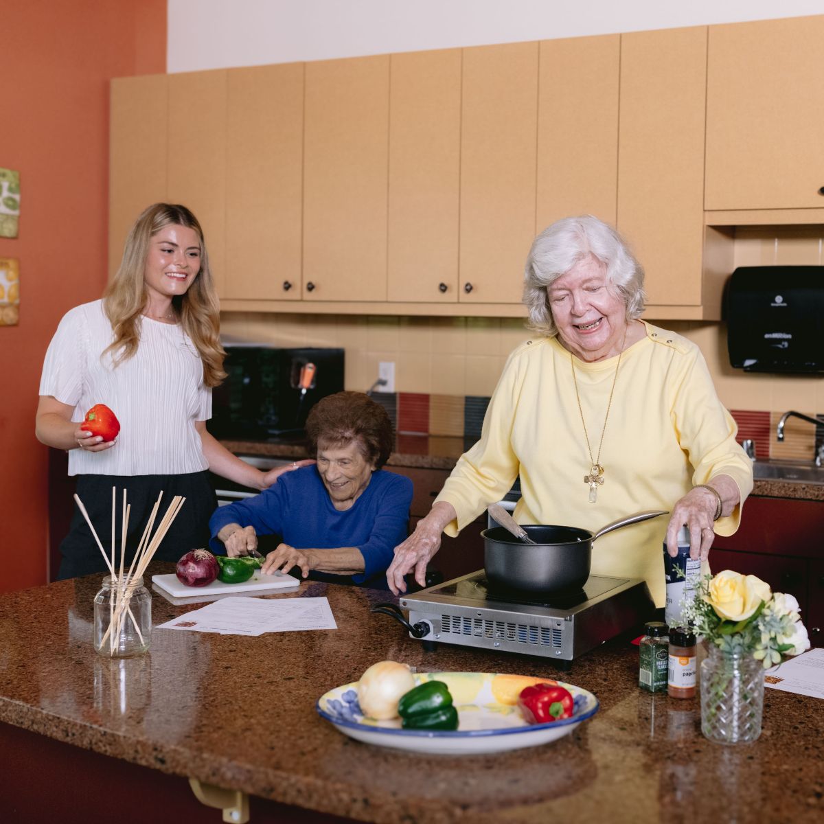 Clermont Park Senior Living Community in Denver, CO - cooking with care at clermont park